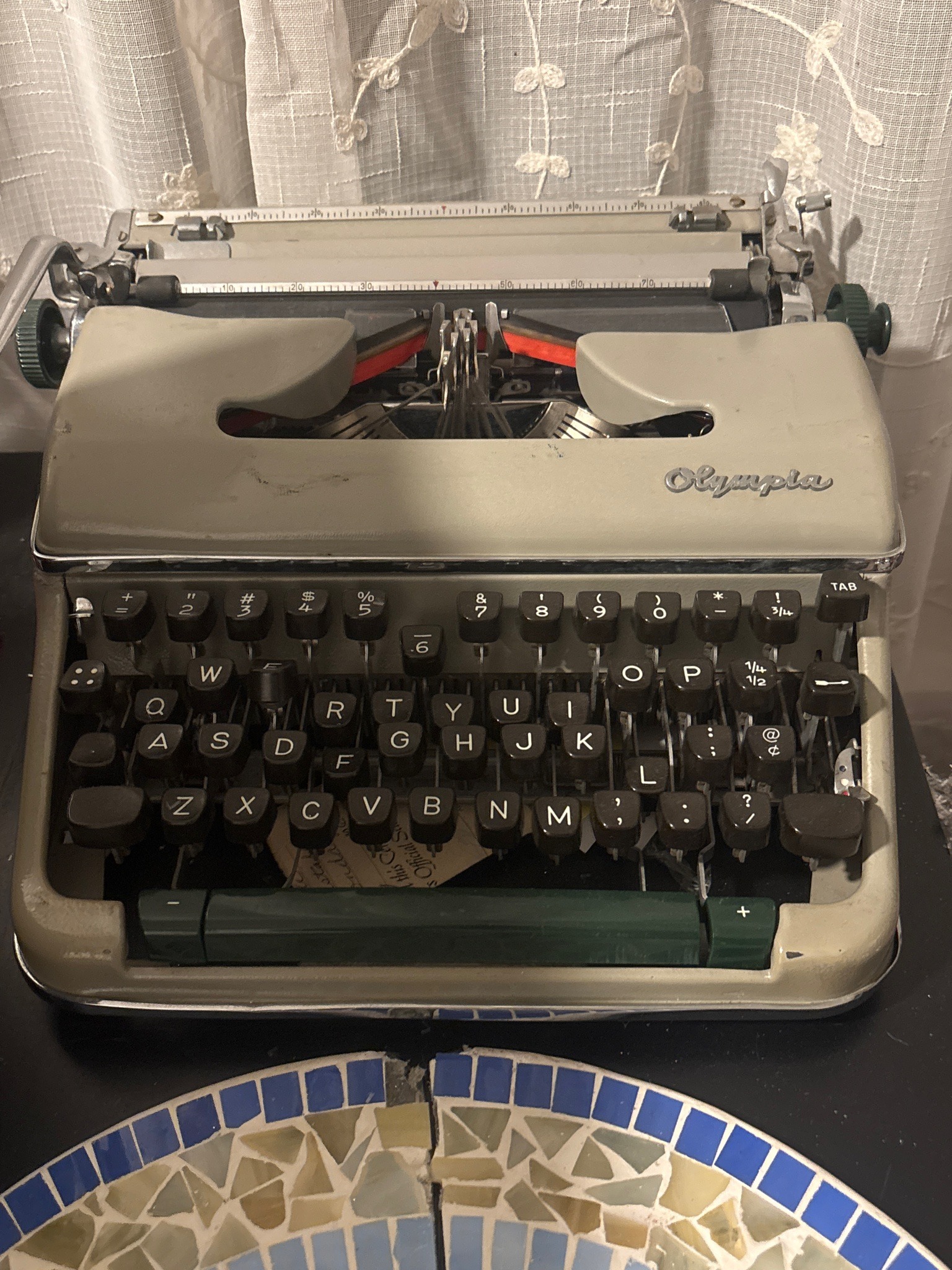 Submitted photo of Olympia typewriter (not authenticated)