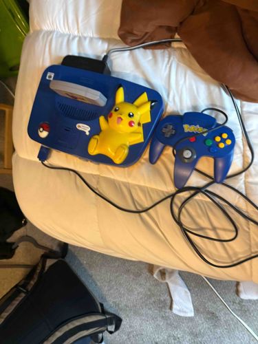 Pikachu Nintendo 64 Console