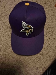 Minnesota Vikings Flat-Brimmed Baseball Cap