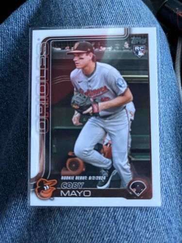 Coby Mayo 2024 Topps RC Rookie Debut Baseball Card