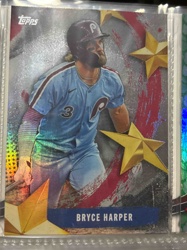 Bryce Harper Topps Refractor/Prizm Baseball Card