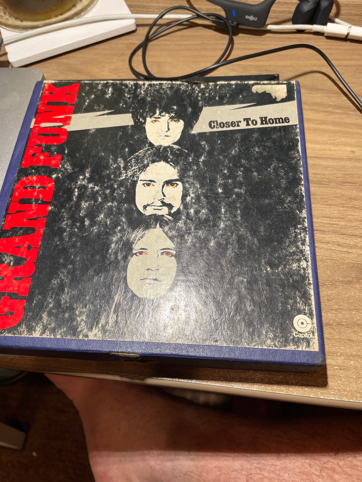 Submitted photo of Grand Funk Railroad Closer To Home Vinyl Record Album (not authenticated)