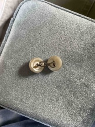 Mother-of-Pearl Button Cufflinks