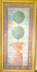 Framed Topiary Art Print