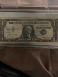 United States One Dollar Silver Certificate