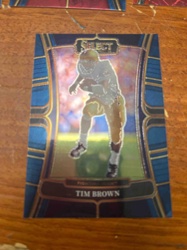 Tim Brown Select Football Trading Card