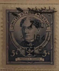 5 Cent Frances E. Willard US Postage Stamp