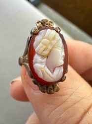 Vintage Cameo Ring