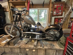 Custom Chopper Motorcycle Project