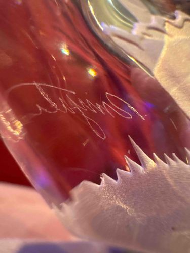 Authentic Tiffany & Co. Etched Glass or Crystal Object