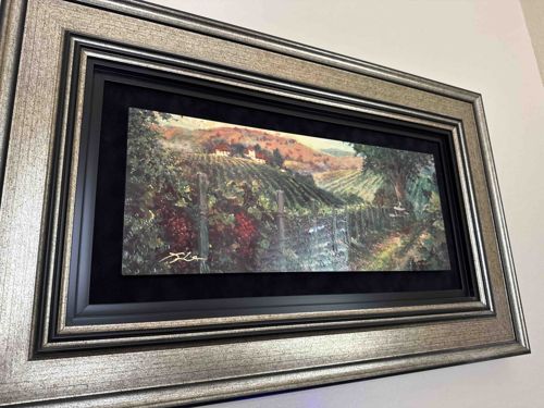 James Coleman 'Napa Vinyard' Print