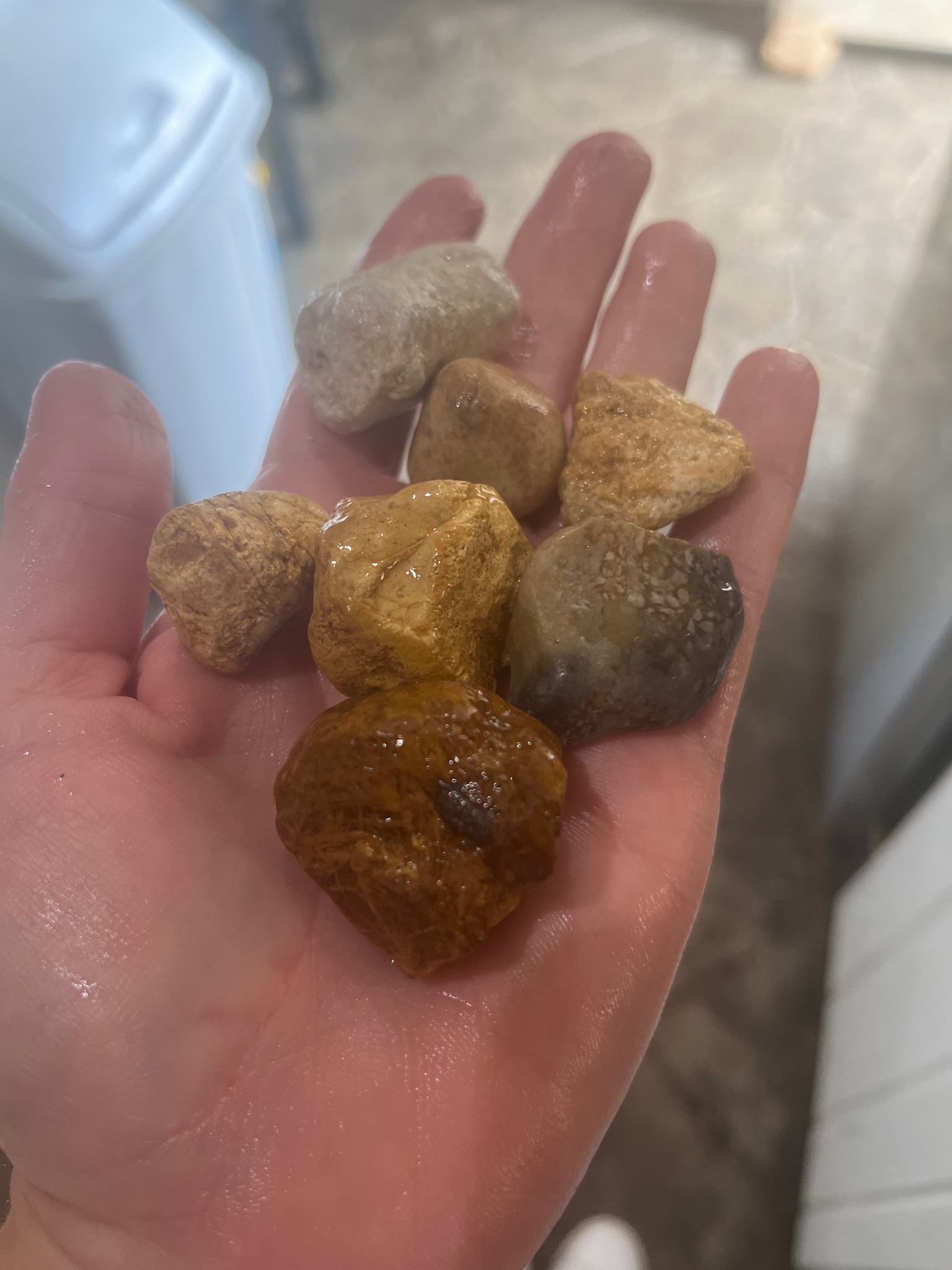 Lake Superior Agates and Raw Jasper Stones