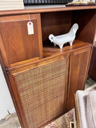 Mid-Century Modern Record Cabinet or Bar Console