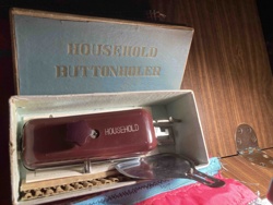 Household Buttonholer in Original Box