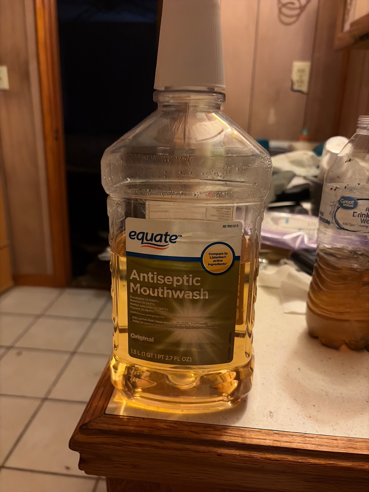 Submitted photo of Equate Antiseptic Mouthwash (not authenticated)
