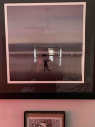 Framed Photograph of Tango Dancers