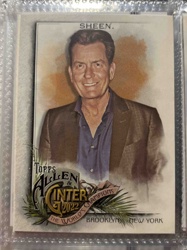 Topps Allen & Ginter 2022 Charlie Sheen "The World's Champions" Trading Card