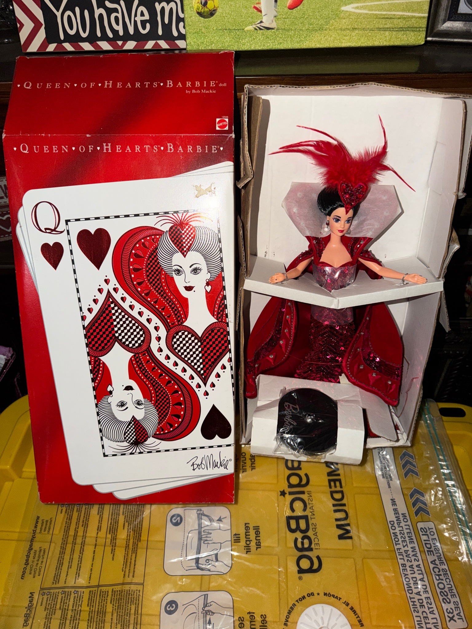Submitted photo of Queen of Hearts Barbie Doll by Bob Mackie (not authenticated)