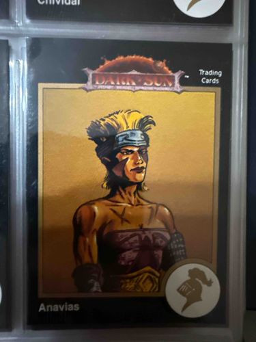 1993 TSR Dark Sun Trading Card #118 - Anavias