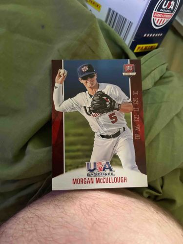 Morgan McCullough Panini USA Baseball 18U Trading Card