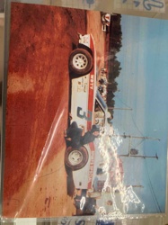 Dirt Track Race Car Photograph