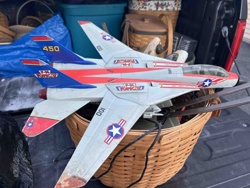 Vintage F-14 Tomcat Plastic Toy Jet
