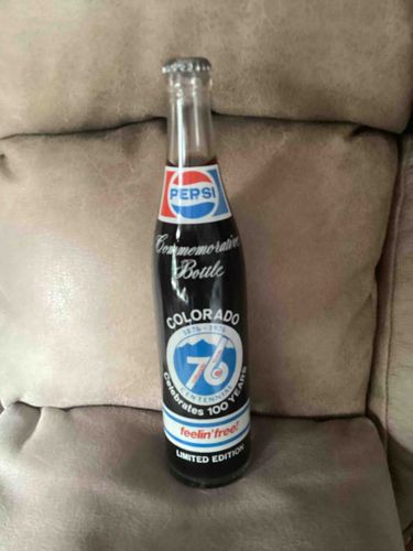 Pepsi Colorado Centennial Commemorative Bottle (1976)