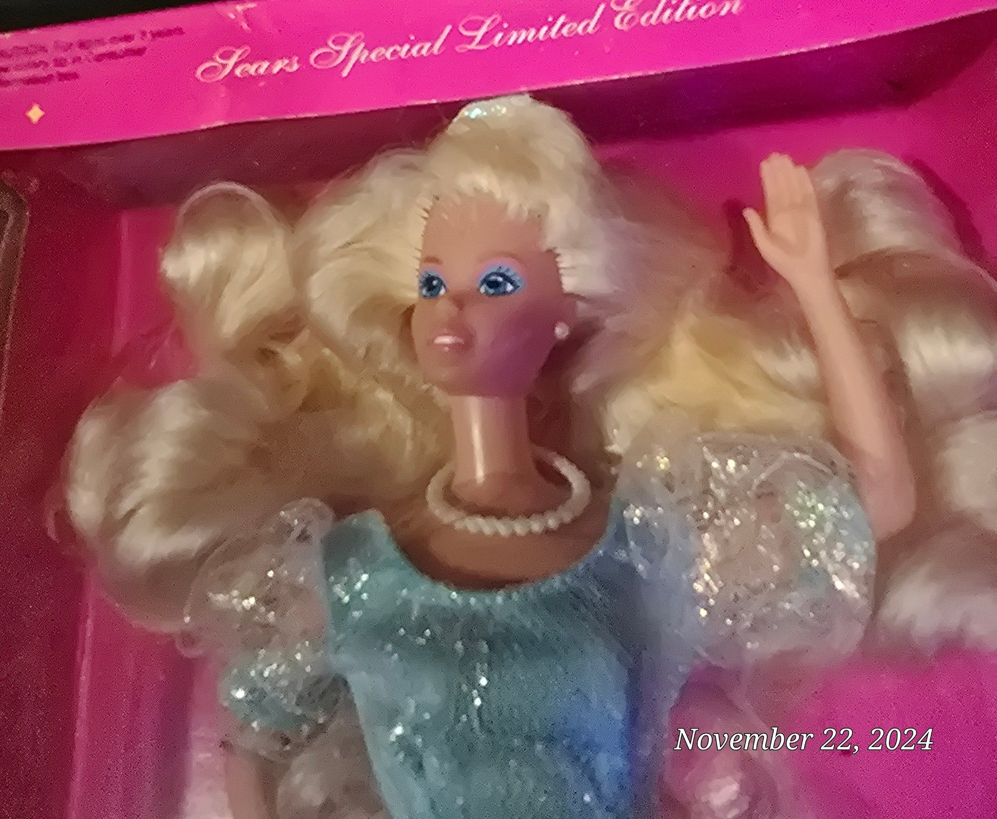 Submitted photo of Barbie doll (not authenticated)