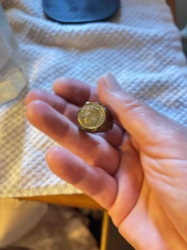 Brass Coin Ring