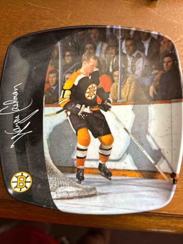 Johnny Bucyk Boston Bruins Commemorative Plate