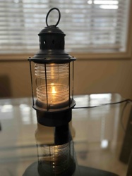 Electric Decorative Lantern Table Lamp