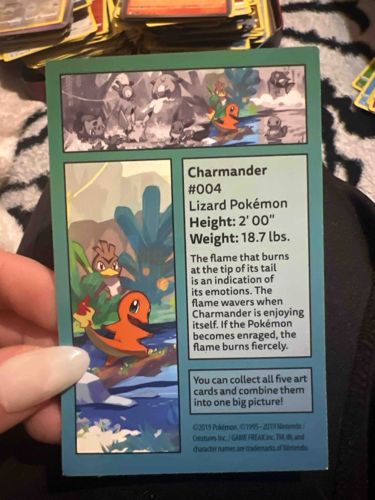 Charmander #004 Art Card (Pokémon)