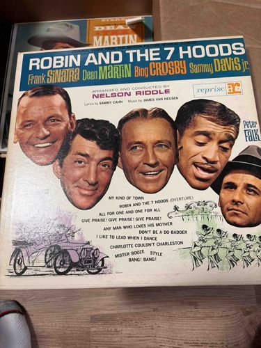 Robin and the 7 Hoods original motion picture soundtrack vinyl record