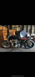 Custom Cafe Racer Style Motorcycle