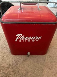 Vintage "Pleasure Chest" Cooler