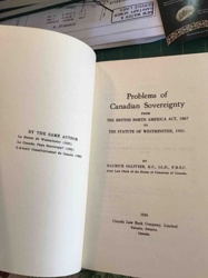 Problems of Canadian Sovereignty by Maurice Ollivier