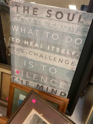 Inspirational Wooden Wall Sign