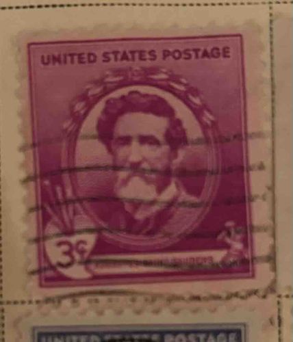 United States 3 Cents Postage Stamp, Robert Louis Stevenson