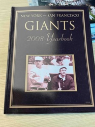 New York - San Francisco Giants 2008 Yearbook