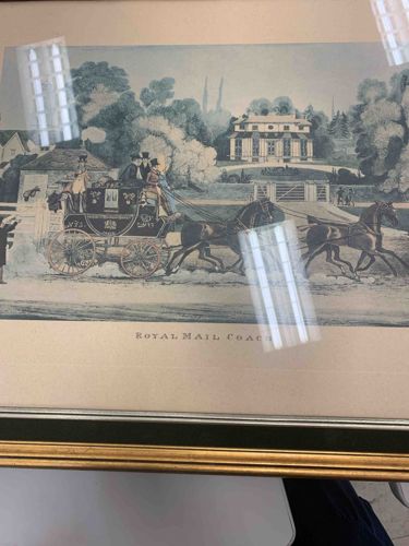 Framed Print: Royal Mail Coach