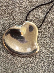 Puffy Heart Pendant (possibly Tiffany & Co. 'Return to Tiffany' style)