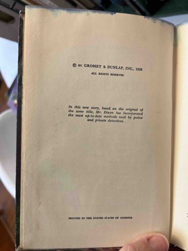 The Hardy Boys: The Tower Treasure (1959 Revised Edition Hardcover)