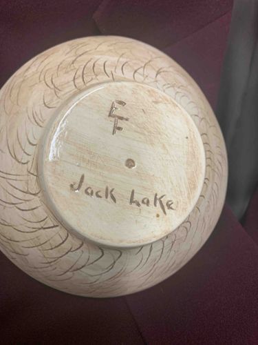 Studio Pottery Bowl by Jack Lake