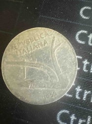 Italian 50 Lire Coin (1959)