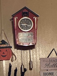 Miniature Faux Cuckoo Clock