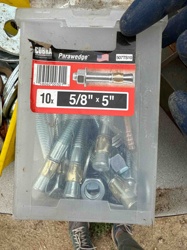 Cobra Parawedge Anchor Bolts