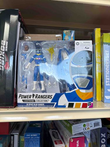 Power Rangers Lightning Collection In Space Blue Ranger & Galaxy Glider