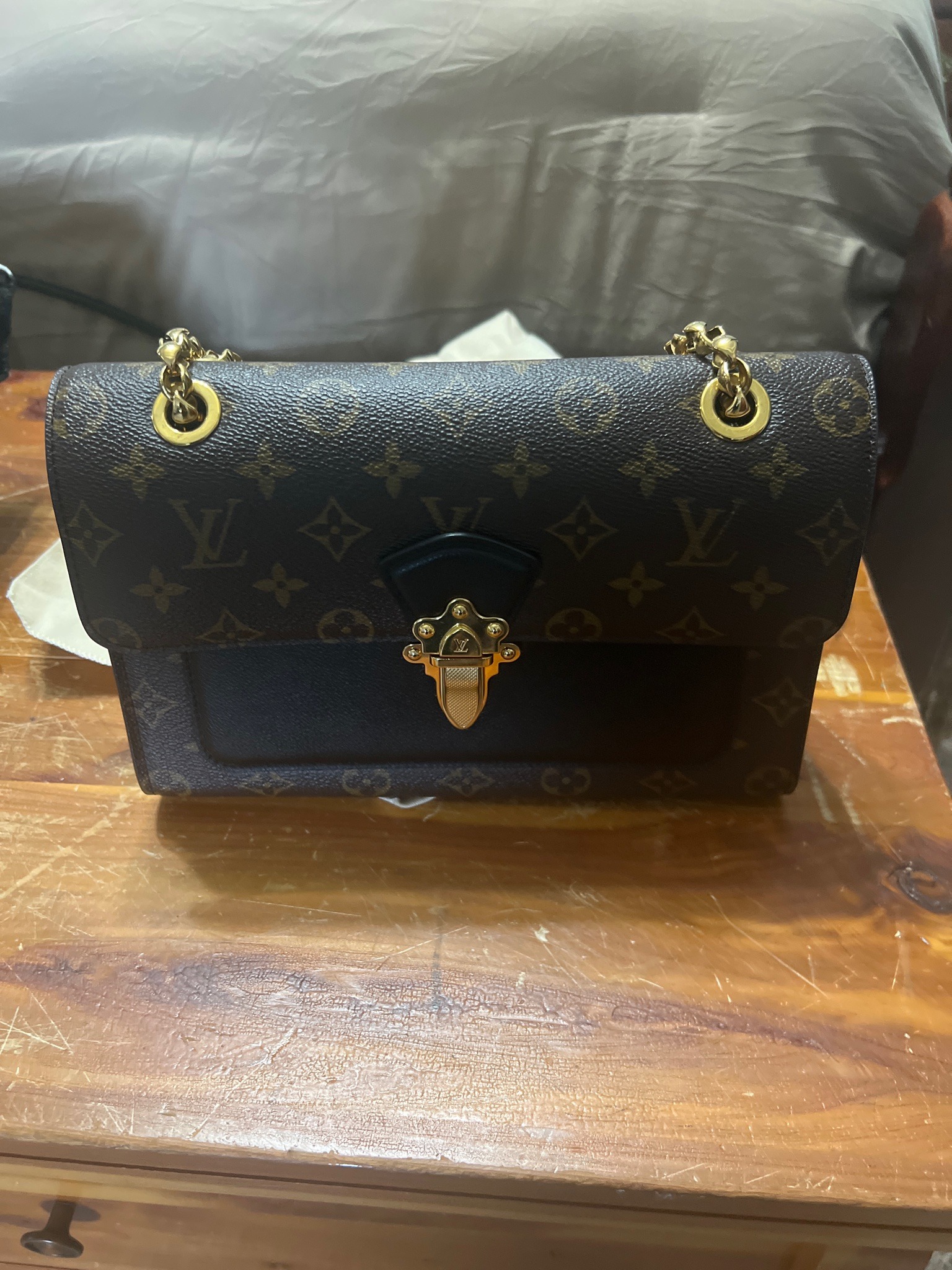 Submitted photo of Louis Vuitton shoulder bag (not authenticated)