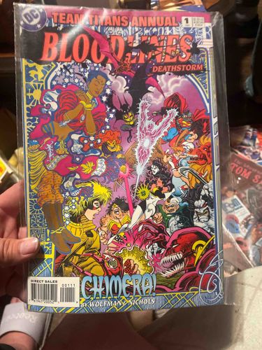 Team Titans Annual Bloodlines Deathstorm #1