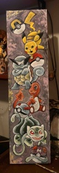 Pokémon Character Canvas Painting